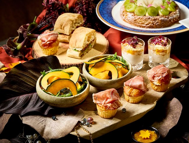 Autumn Strawberry Afternoon Buffet