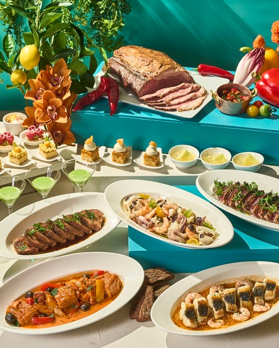 ランチブッフェ